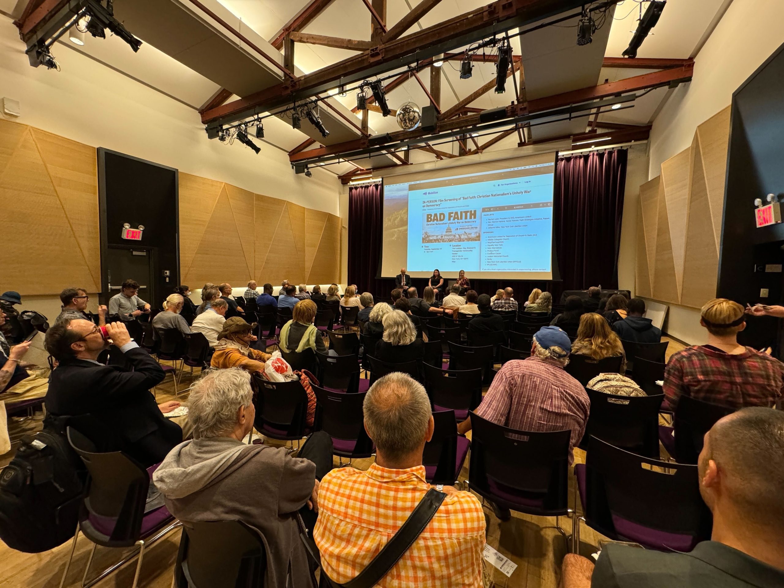 Host a screening of Bad Faith or God and Country