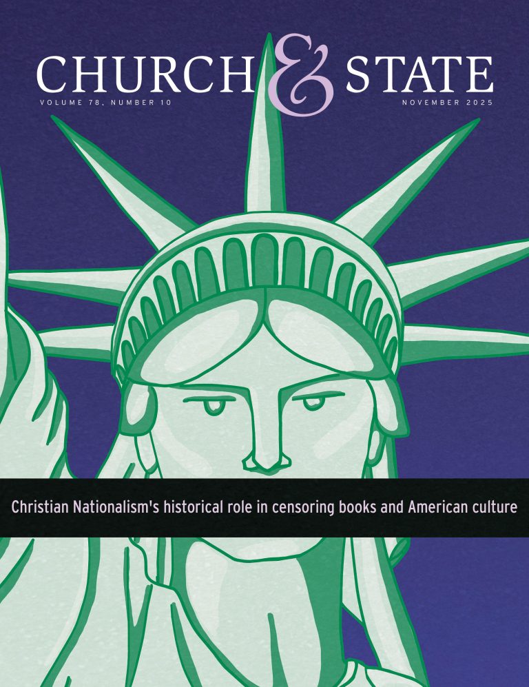 November 2025 Church & State Magazine