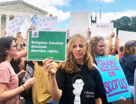The separation of church and state protects our rights to abortion.