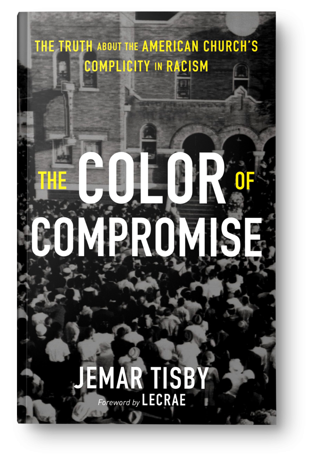 a book cover with a crowd of people