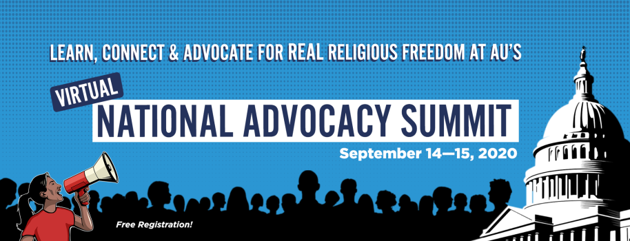 Join Us Monday For Americans United’s Virtual National Advocacy Summit!